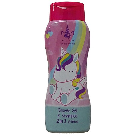 Cosmetice copii - EAU MY UNICORN Sampon & Gel de Dus pt Copii 500 ml