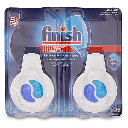 Bucatarie - FINISH Odorizant pt Masina de Spalat Vase Fresh 2x4 ml (120 spalari)