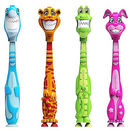 AQUAFRESH Little Teeth Periuta de Dinti pt Copii 3-5 ani Crcodilul Curt [1]