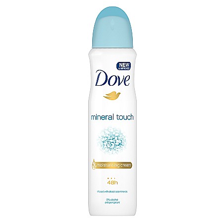 Spray - DOVE Antiperspirant Spray MINERAL TOUCH 150 ml