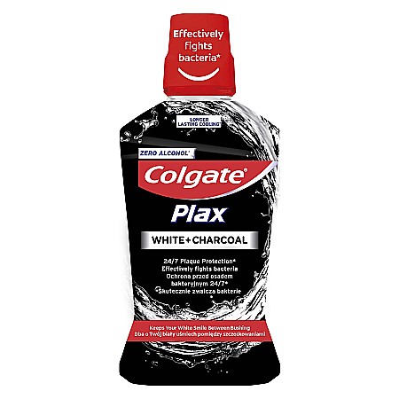 Ingrijire Personala - COLGATE Apa de Gura Max White + Charcoal cu Efect de Albire 500 ml