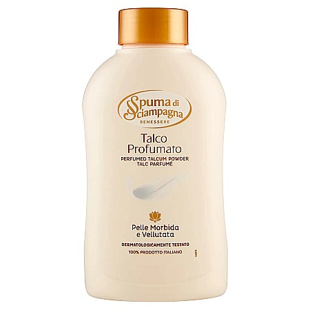 Ingrijirea corpului - SPUMA di SCIAMPAGNA Pudra de Talc Piele Moale & Catifelata 200 g