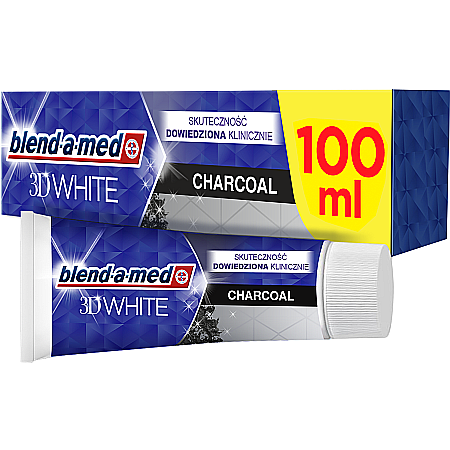 Ingrijire Personala - Blend-a-Med Pasta de Dinti 3D White Charcoal 100 ml