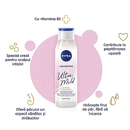 NIVEA Sampon Ultra Mild Calming pt Scalp Iritabil 300 ml [1]