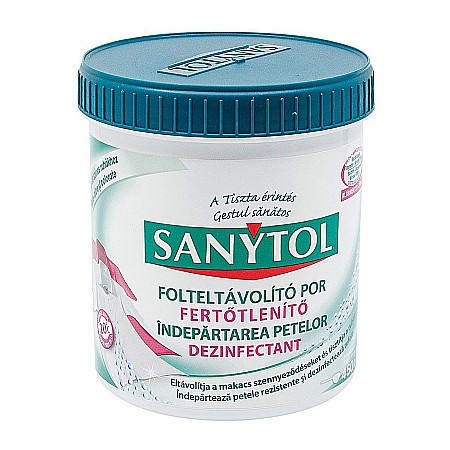 Detergent Rufe - SANYTOL Detergent Pudra pt Indepartarea Petelor & Dezinfectant 450 g