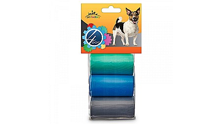 Pet Shop - 4DOG Rezerve Pungi Igienice pt Animalul de Companie SET 3 buc
