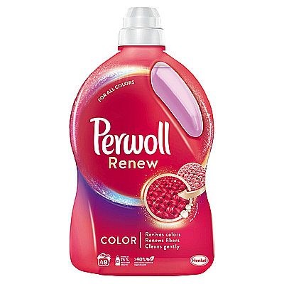 PERWOLL Detergent Lichid Renew Color 2.88 L (48 spalari)