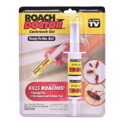 Noutati - ROACH DOCTOR Insecticid Gel Model Siringa cu Aplicator Impotriva Gandacilor 30g