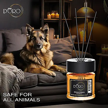 Gamma D’ORO NICHE Odorizant Camera cu Betisoare KIRKESS ENIGMA 120 ml [1]