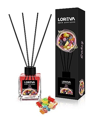 Odorizante - LOREVA Odorizant Camera cu Betisoare BUBBLE GUM 100 ml