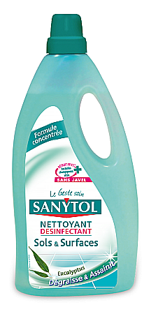 Produse Dezinfectante-Antibacteriene - SANYTOL Dezinfectant Pentru Pardoseli si Suprafete cu Eucalipt 1L