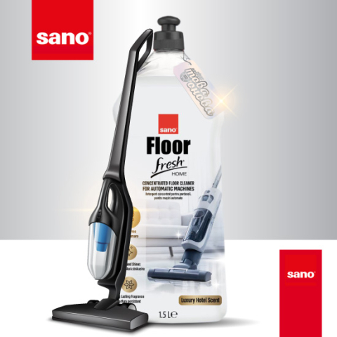 SANO Floor Fresh Luxury Hotel Detergent Pardoseli Fara Spumare pt Aspiratoare cu Spalare 1.5L [1]