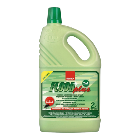 Combaterea Insectelor Daunatoare - SANO Floor Plus Home Detergent Pentru Pardoseli Anti-Gandaci 2 L