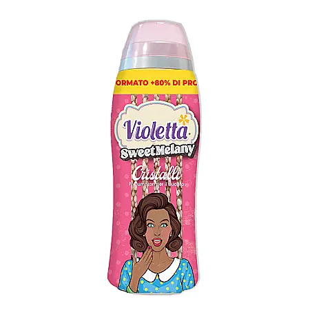 Detergent Rufe - VIOLETTA Perle Parfumate Pentru Rufe Sweet Melany 480 g
