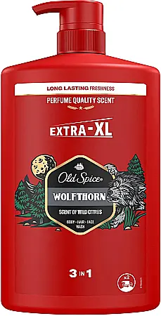 Ingrijirea parului - OLD SPICE Gel de Dus & Sampon cu Pompa 3in1 Wolfthorn Extra XL 1000 ml