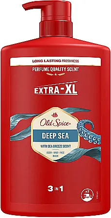 Ingrijirea parului - OLD SPICE Gel de Dus & Sampon cu Pompa 3in1 Deep Sea Extra XL 1000 ml
