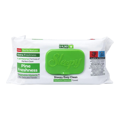 Noutati - SLEEPY Easy Clean Servetele Umede Multisuprafete Pine Freshness 100 buc