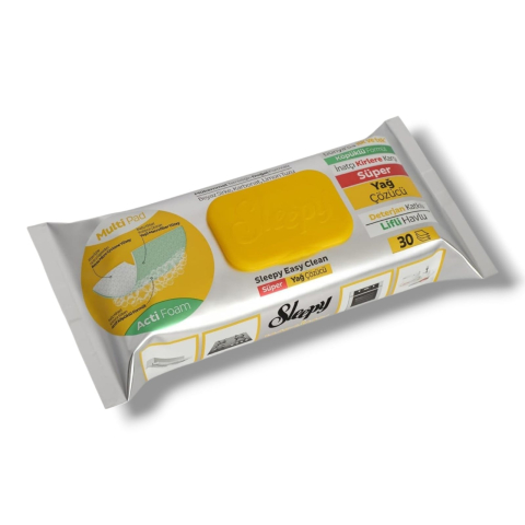SLEEPY Servetele Umede de Curatare Easy Clean Bucatarie Degresante cu Spuma Activa 30 buc [2]