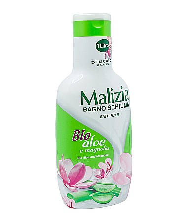 Spuma de baie - MALIZIA Gel de Dus Aloe & Magnolia 1 L