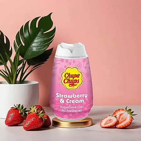 CHUPA CHUPS Odorizant Gel Air Freshener Strawberry & Cream 221 g [1]