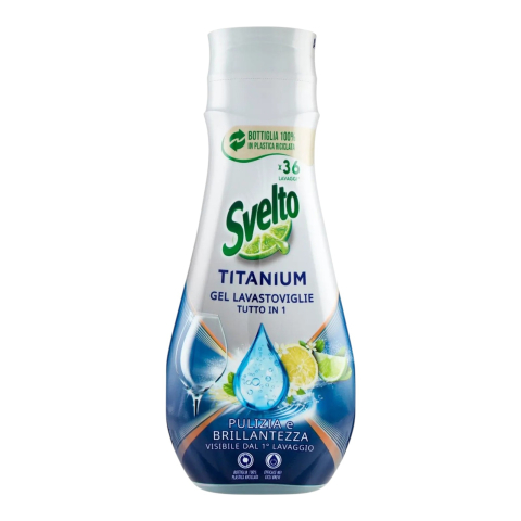Produse de uz casnic - SVELTO Titanium Detergent Mașina de Spalat Vase All in One 640 ml (36 Spalari)