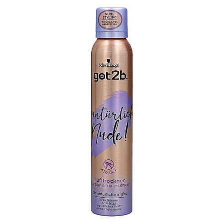 GOT2B Spray Spuma pt Par Natürlich Nude 200 ml