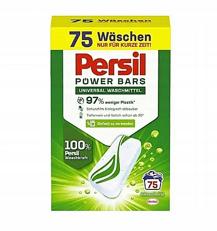 Reduceri - PERSIL Power Bars Detergent Tablete Predozate Universal 75 buc