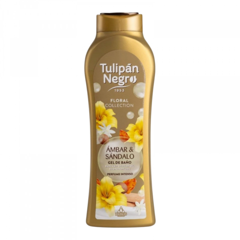 Ingrijire Personala - TULIPAN NEGRO Floral Collection Gel de Dus Ambar & Sandalo 650 ml