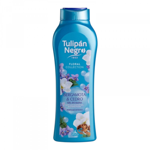 Ingrijire Personala - TULIPAN NEGRO Floral Collection Gel de Dus Bergamota & Cedro 650 ml