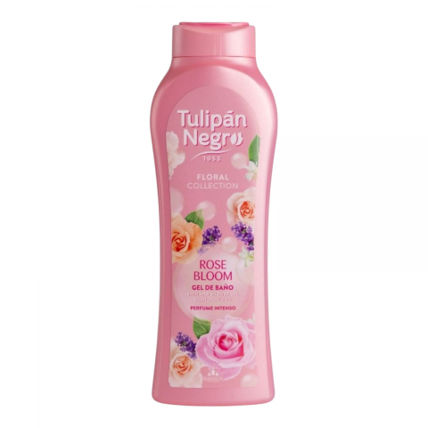 Gel de dus - TULIPAN NEGRO Floral Collection Gel de Dus Rose Bloom 650 ml
