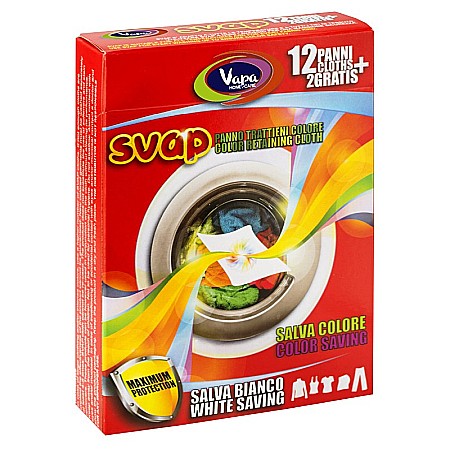 VAPA Servetele Anti Decolorare COLOR 12+2BUC/SET