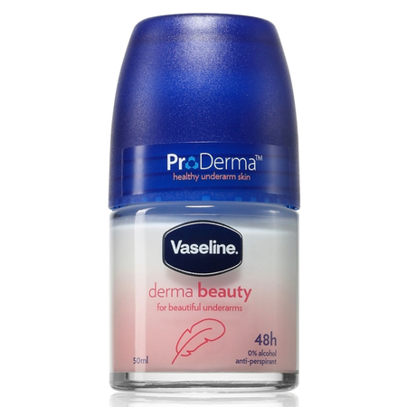 Roll-on - VASELINE Deodorant Roll-on Antiperspirant Pro Derma Derma Beauty, 50 ml