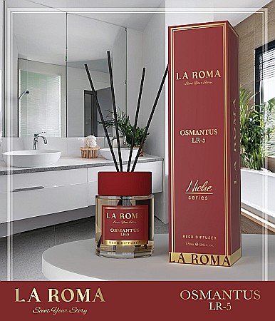 LA ROMA NICHE Odorizant Camera cu Betisoare OSMANTUS 120 ml [1]