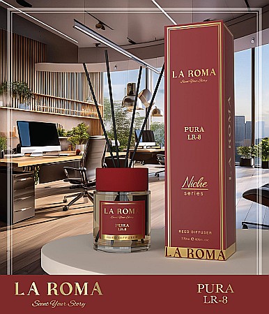LA ROMA NICHE Odorizant Camera cu Betisoare PURA 120 ml [1]