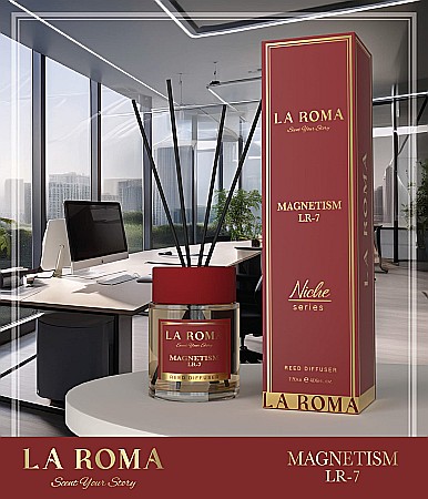LA ROMA NICHE Odorizant Camera cu Betisoare MAGNETISM 120 ml [1]