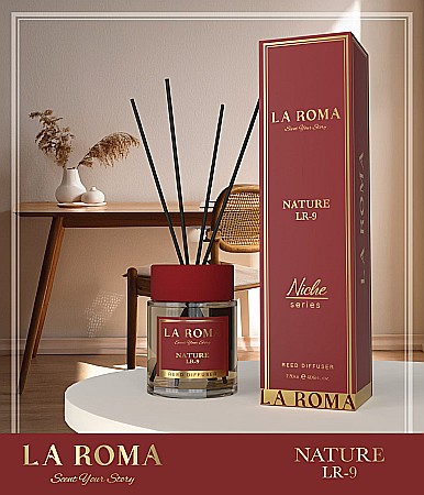 LA ROMA NICHE Odorizant Camera cu Betisoare NATURE 120 ml [1]