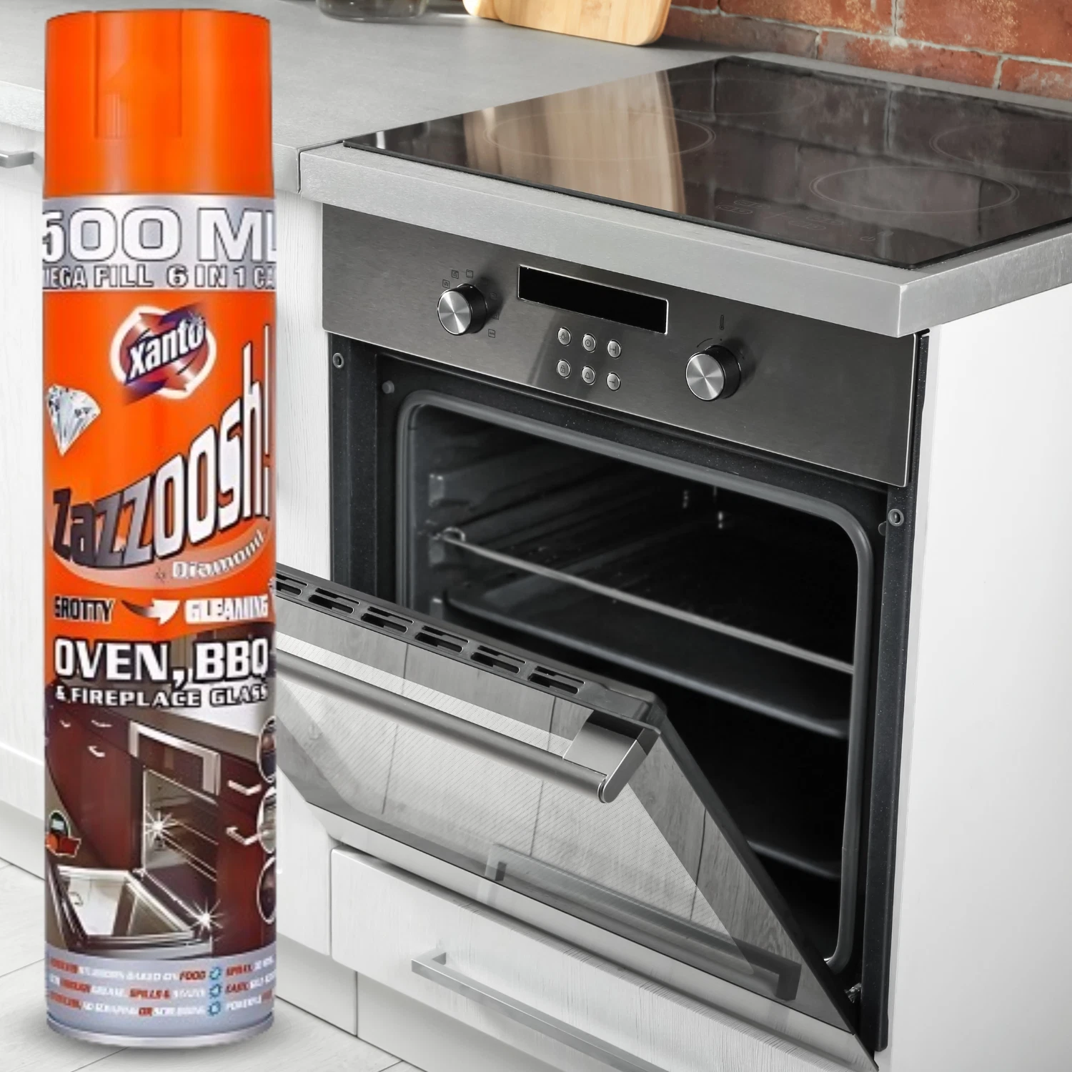 XANTO Zazoosh Spuma Spray pt Curtare Cuptor & Gratar 500 ml [1]