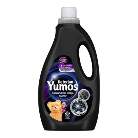 Detergent Rufe - YUMOS Detergent Lichid Haine Negre 2.5L (50 spalari)