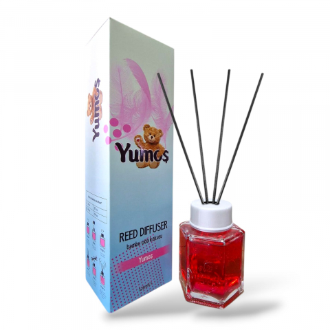Odorizante - YUMOS Odorizant Camera cu Betisoare FLORI de GRADINA (YUMOS Roz) 120 ml