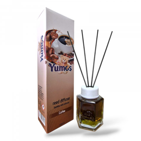 Odorizante - YUMOS Odorizant Camera cu Betisoare COFFEE LATTE 120 ml