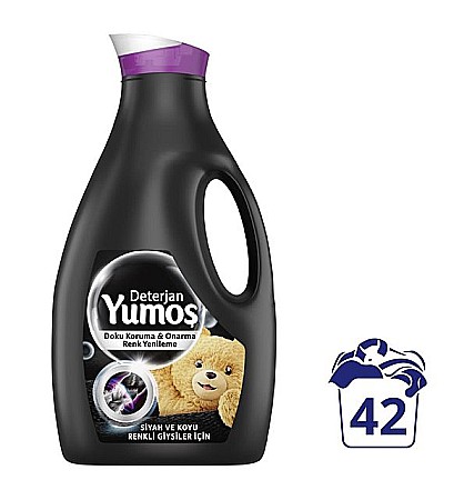 Detergent Rufe - YUMOS Detergent Lichid Haine Negre 2.52L (42 spalari)