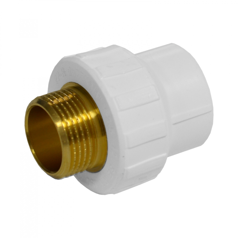Adaptor PPR D.20 x 1/2" filet exterior Valrom [1]