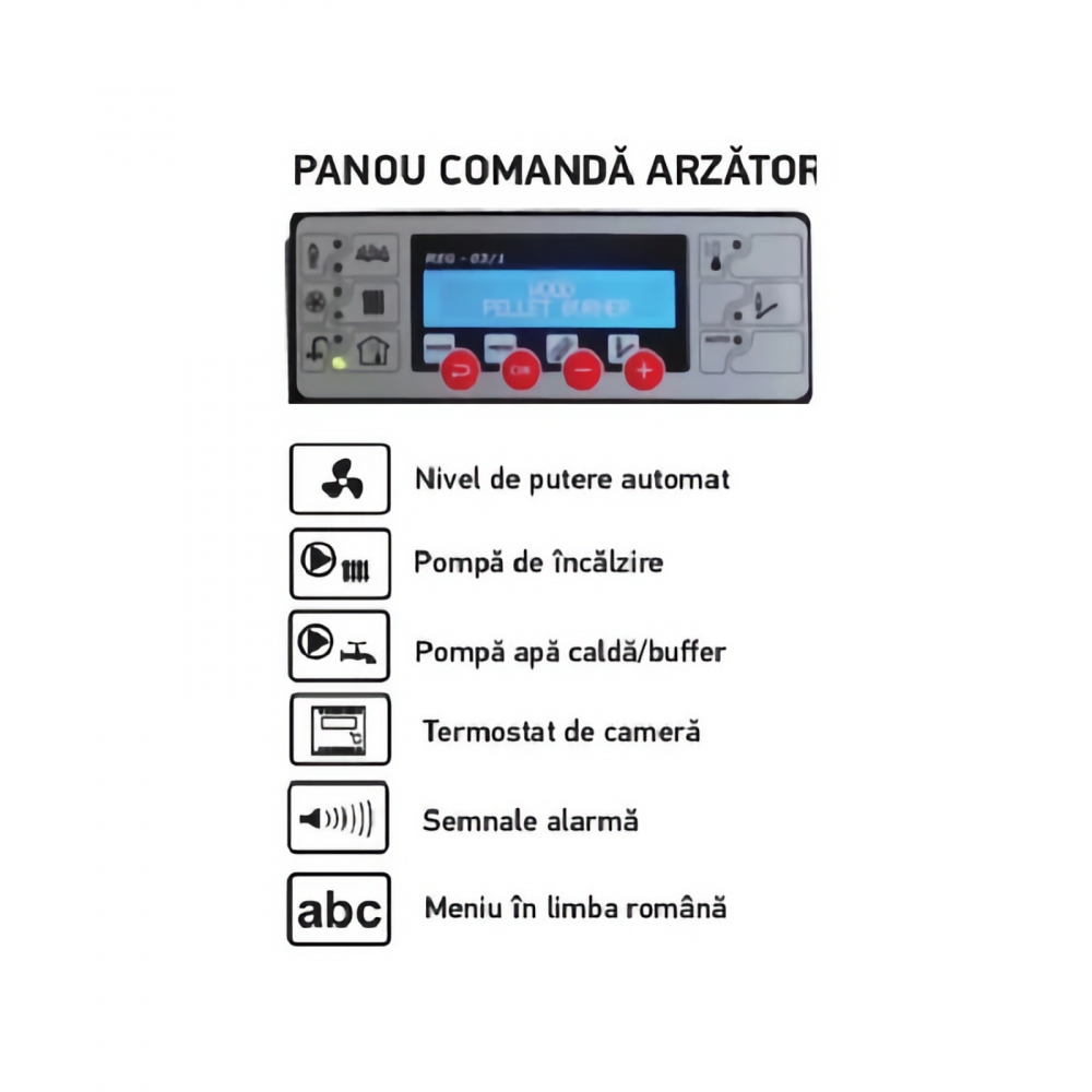 Arzator pe peleti NANI 35 Thermostahl [2]