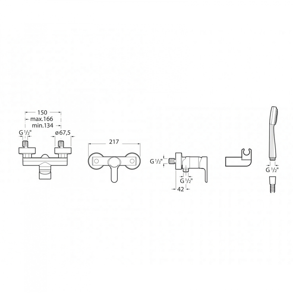 Baterie dus L20 cu accesorii incluse Roca [2]