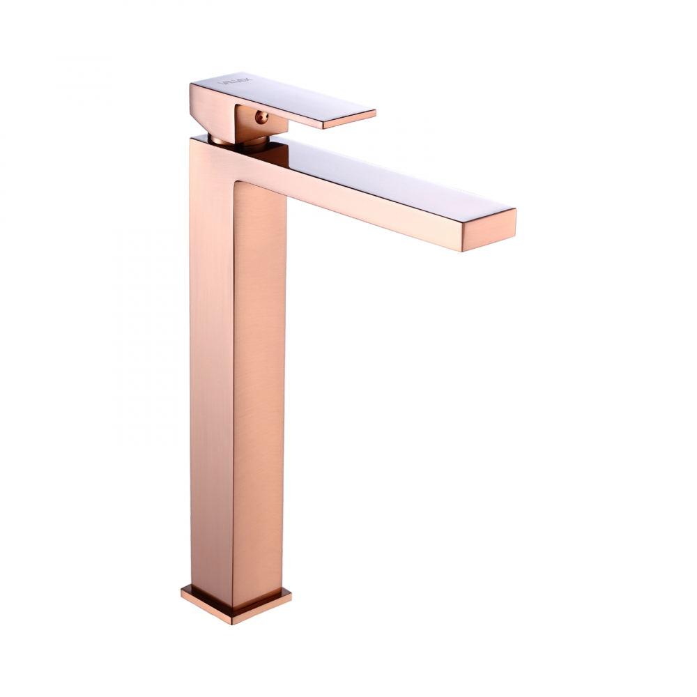 Baterie stativa inalta pentru lavoar ARS Satin Copper Valvex [1]