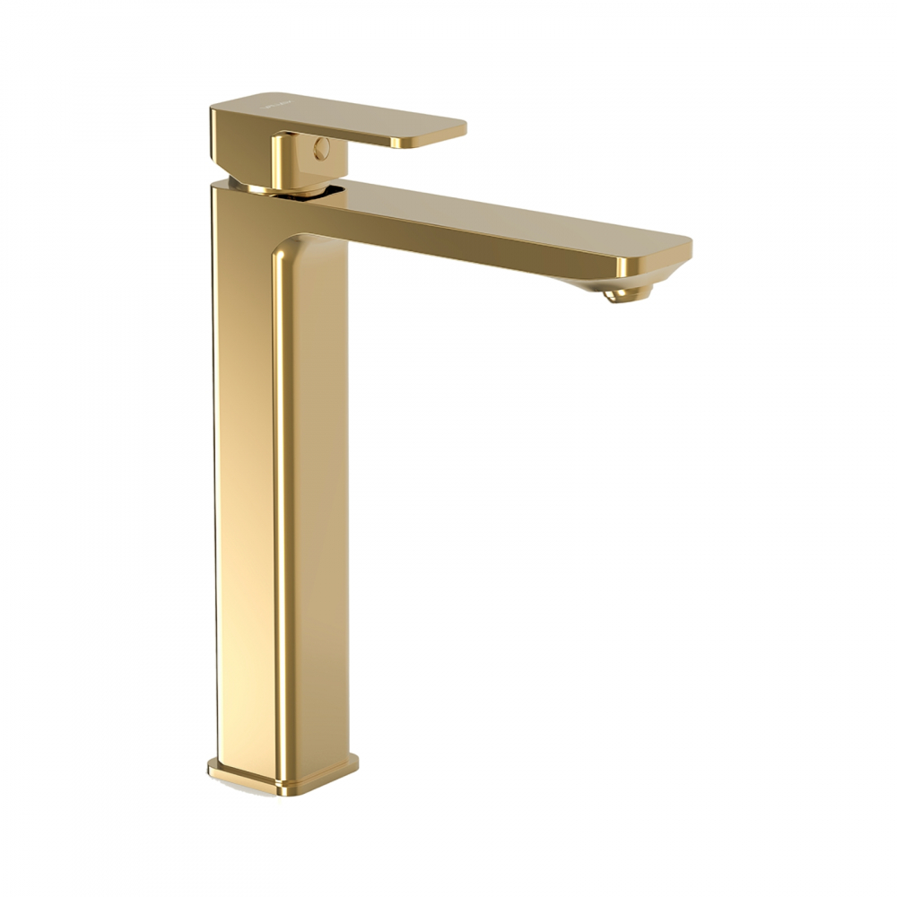 Baterie stativa inalta pentru lavoar LOFT Gold Valvex [1]