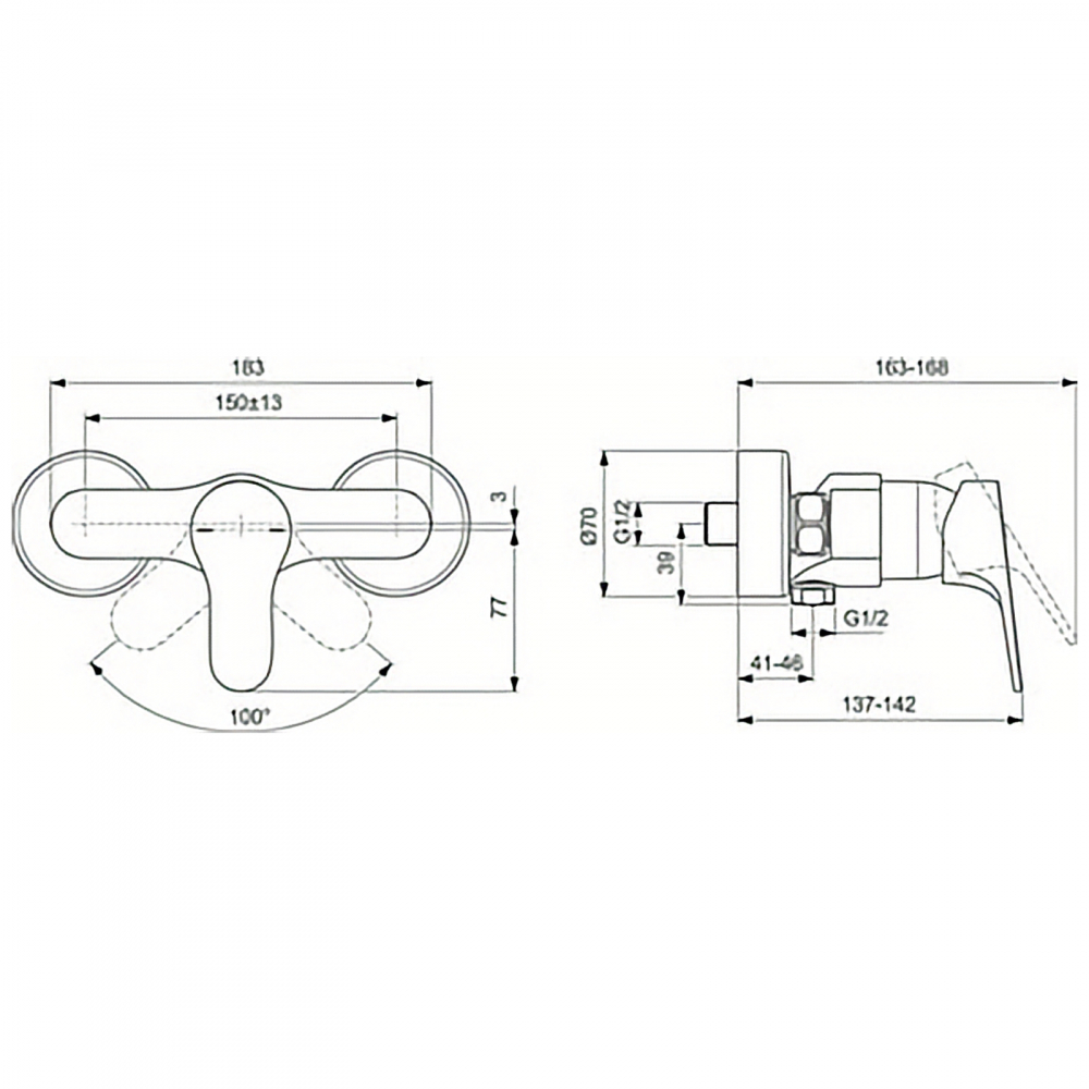 Baterie dus Cerabase Ideal Standard [4]