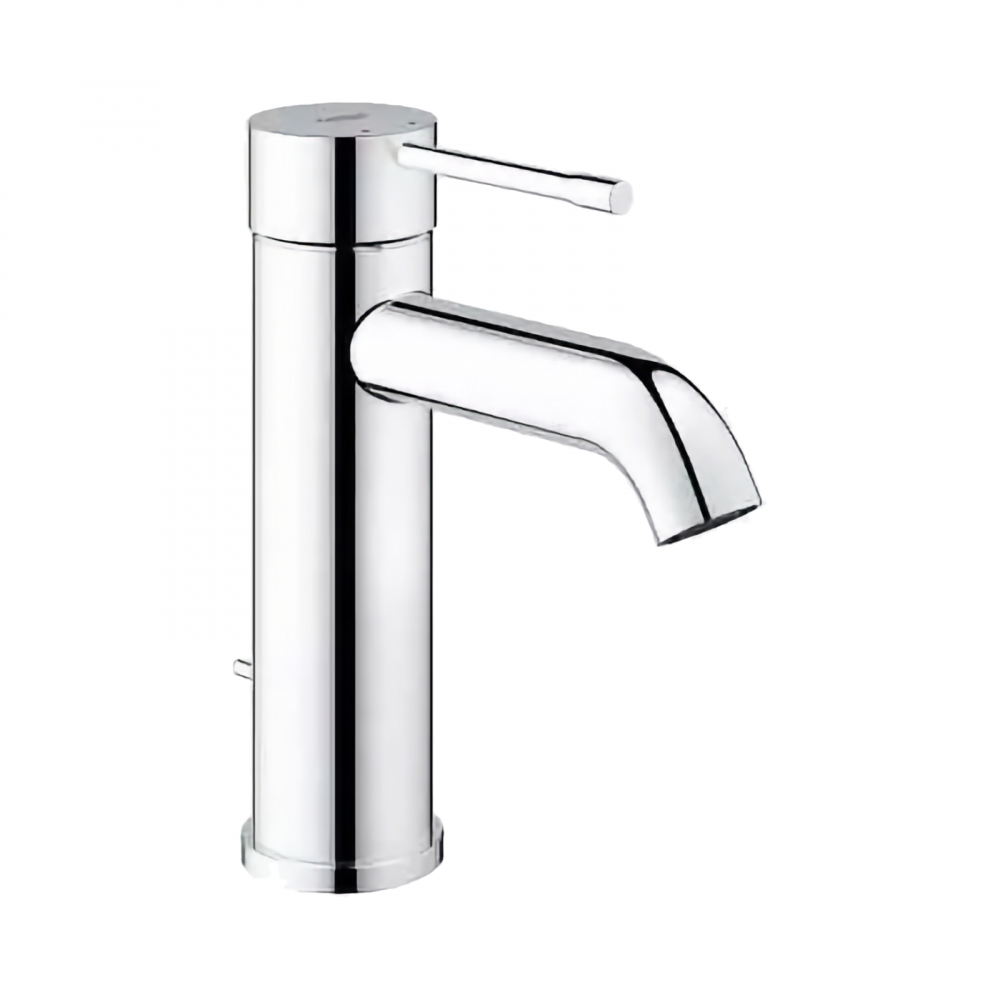 Baterie lavoar Grohe Essence S size, pipa rotunjita, ventil pop-up, crom [1]