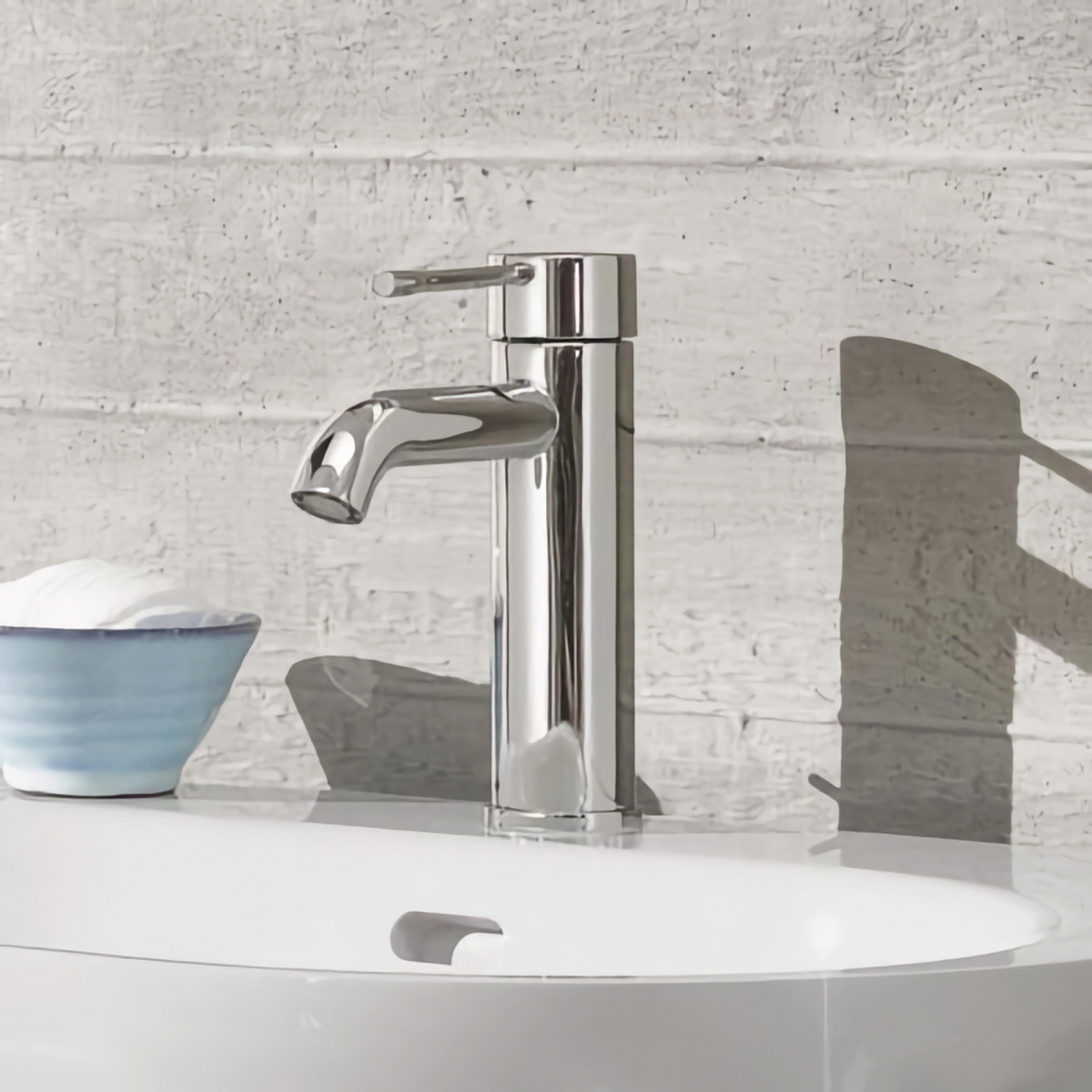 Baterie lavoar Grohe Essence S size, pipa rotunjita, ventil pop-up, crom [3]