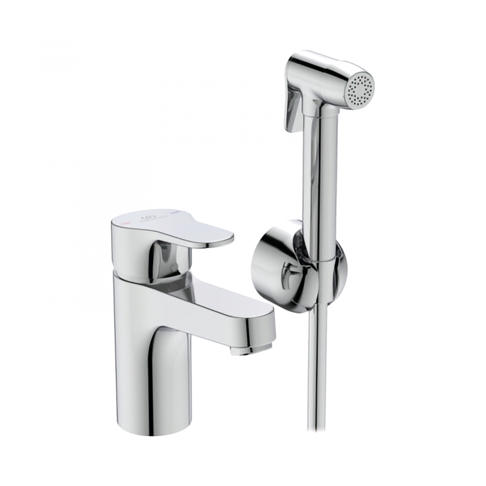 Baterie pentru lavoar H80 cu dus igienic CERABASE Crom Ideal Standard [1]